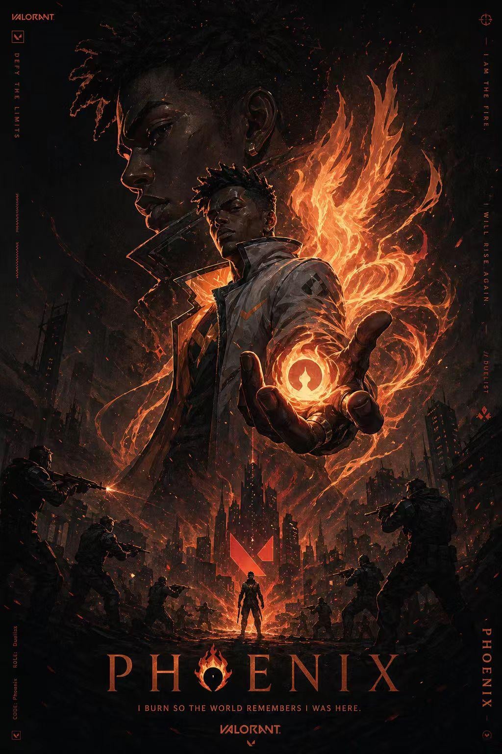 GPT Image 2 Valorant Phoenix Wallpaper – AI Game Poster Background