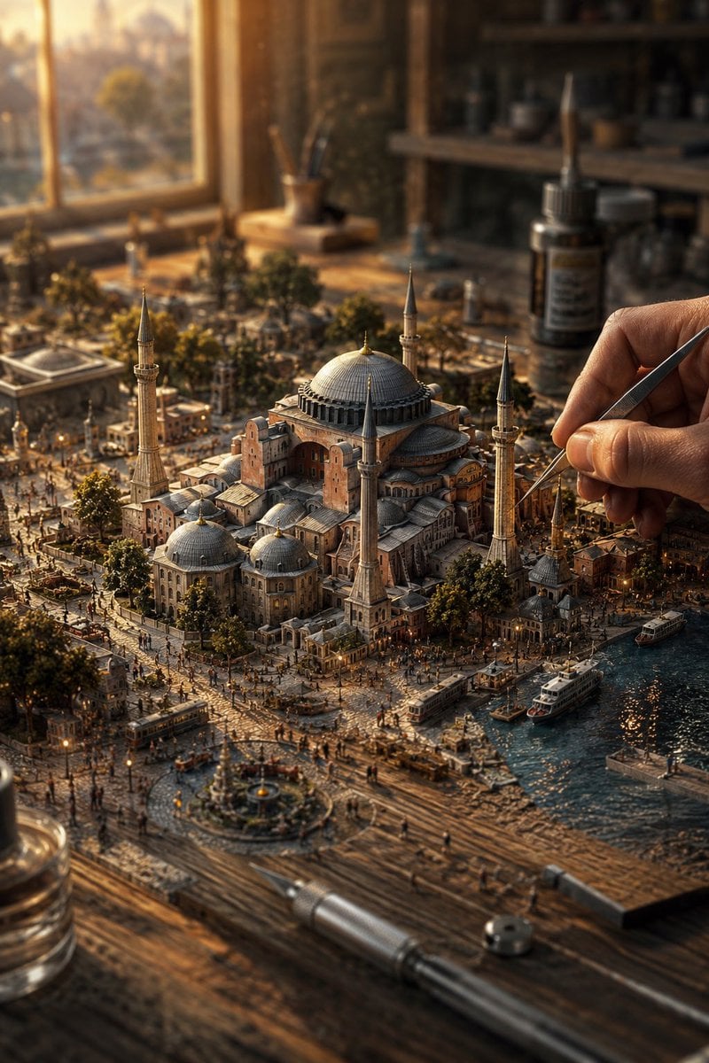GPT Image 2 on Prompt hyper-detailed miniature Wallpaper Prompt — Poster Workflow