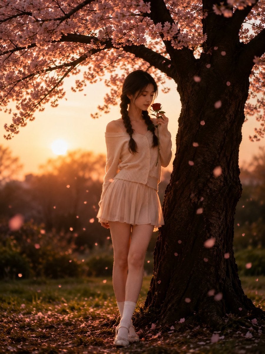 GPT Image 2 Cherry Blossom Phone Wallpaper — Spring AI