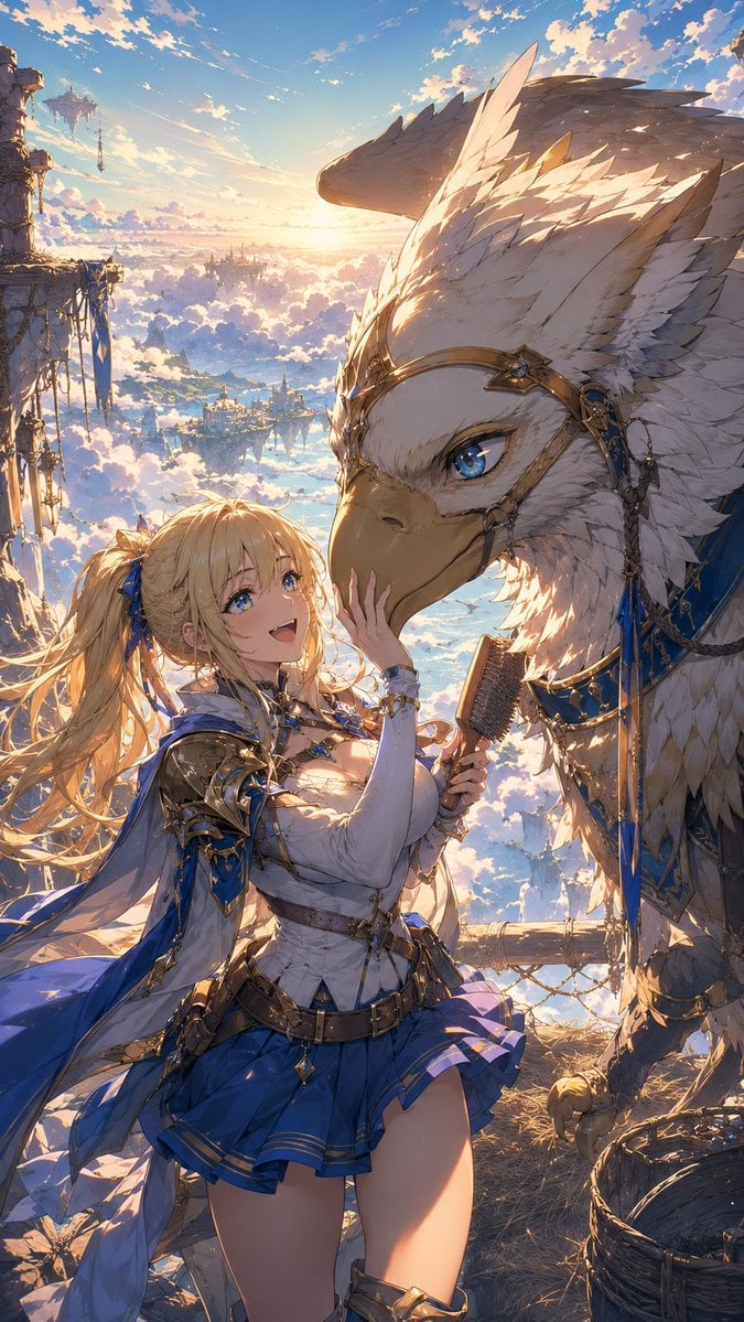 Low Angle Isekai Wallpaper — Recruit Poster (4K) | AI wallpaper