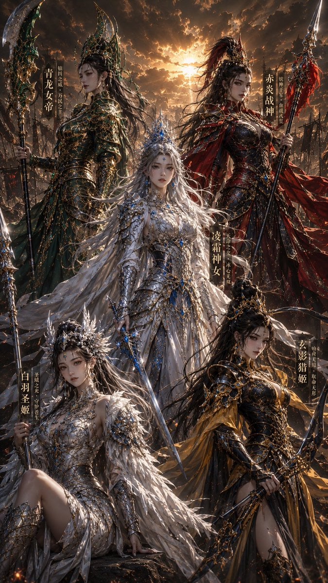 Warrior Empress Wallpaper — Fantasy Battle (4K) | AI wallpaper