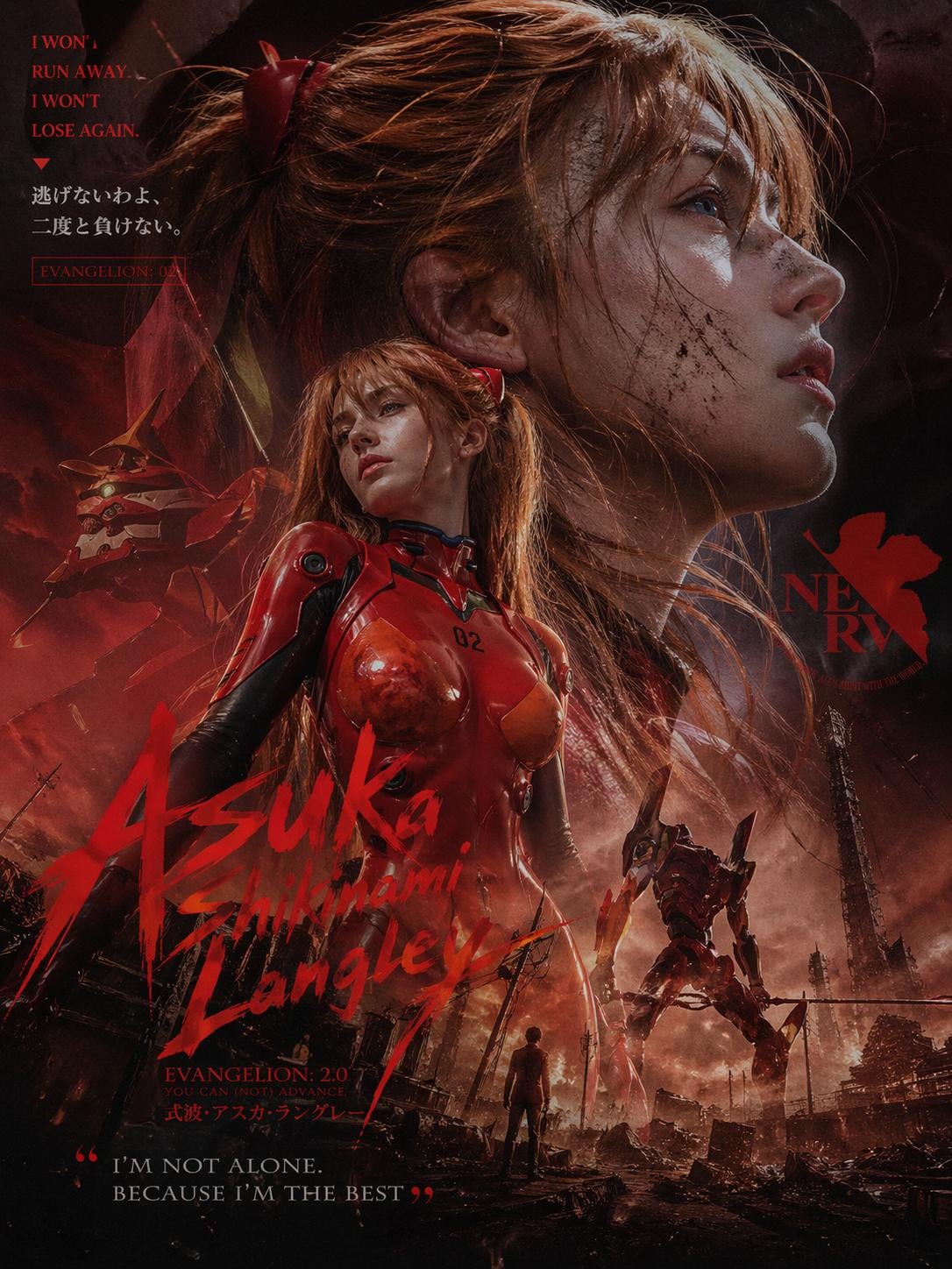 Asuka Anime Poster Wallpaper Prompt — GPT Image 2
