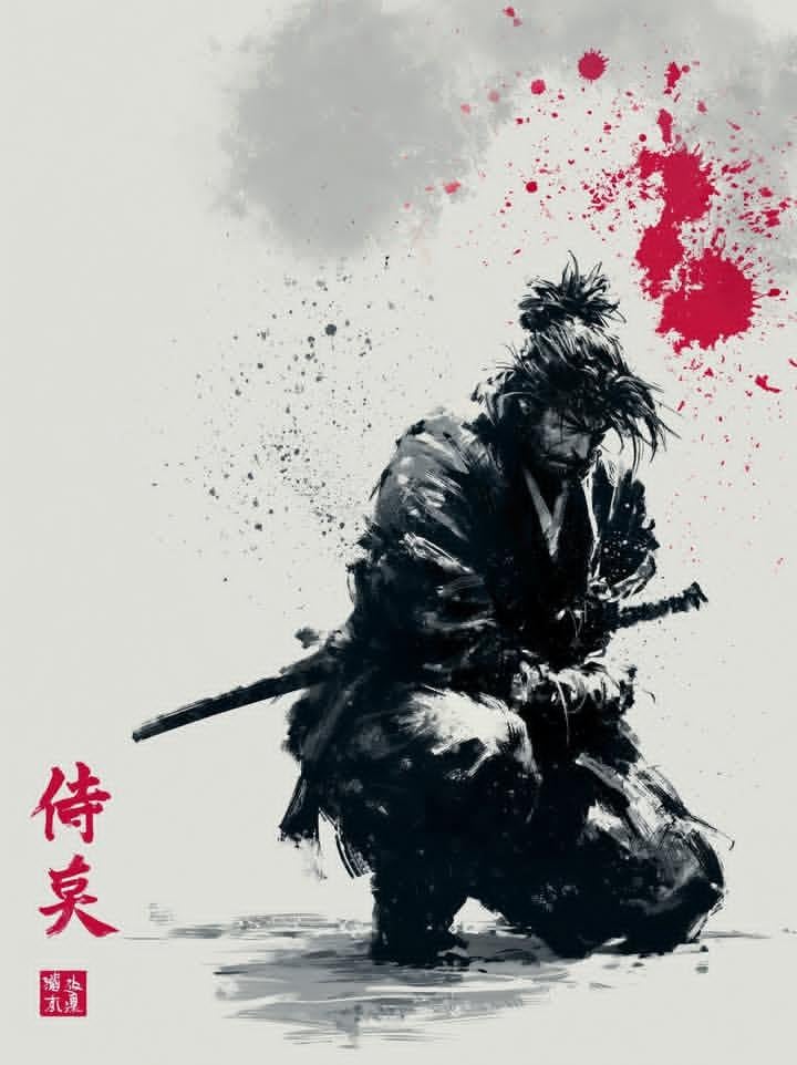 Sumi-E Ink Wallpaper — Japanese Traditional (4K) | AI wallpaper