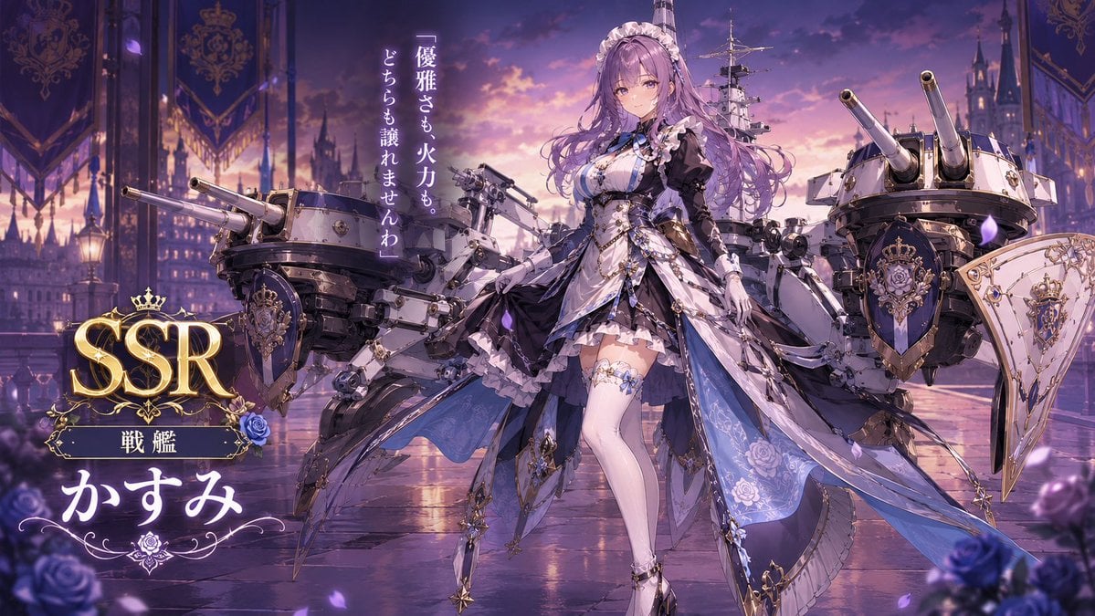 Anime Ship Girl Wallpaper (4K) — GPT Image 2