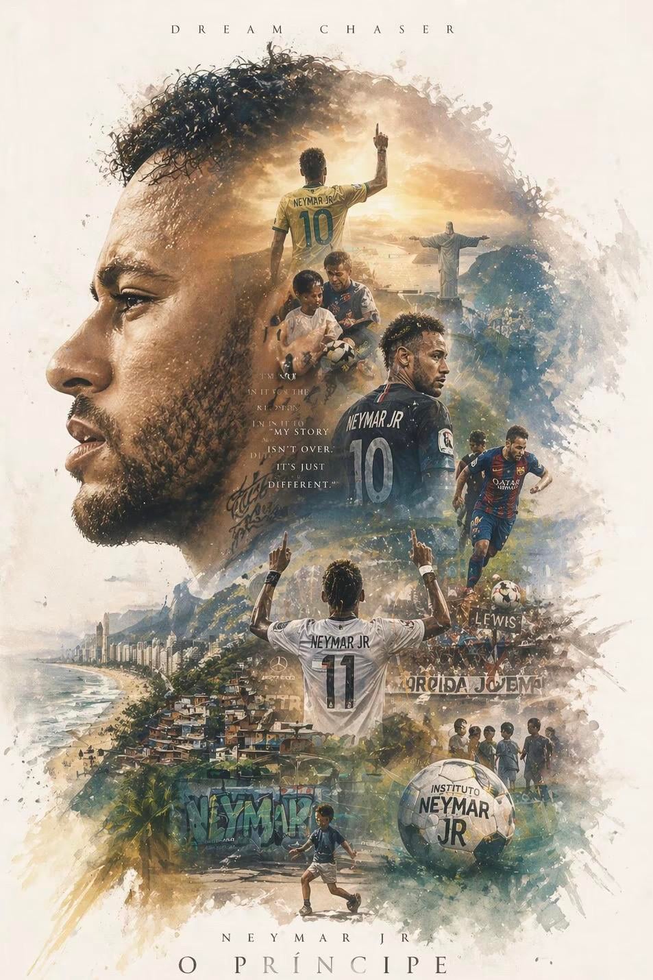 GPT Image 2 Football Star Phone Wallpaper — AI Poster wallpaper