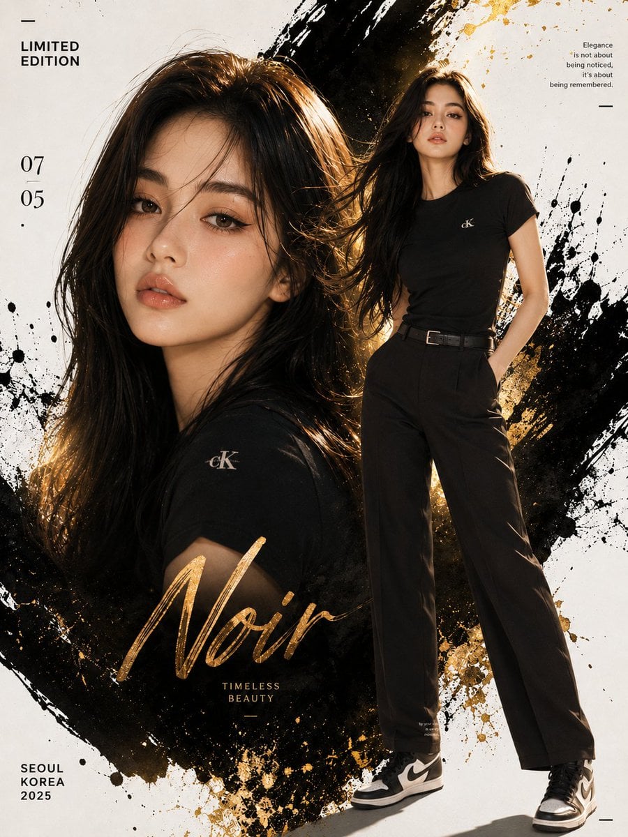 Korean Fashion Lock Screen Wallpaper — Ultra-Realistic Portrait Download (4K) | AI Wallpaper wallpaper