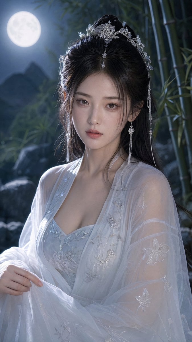 Xianxia Fantasy Portrait Phone Wallpaper — GPT Image 2 wallpaper
