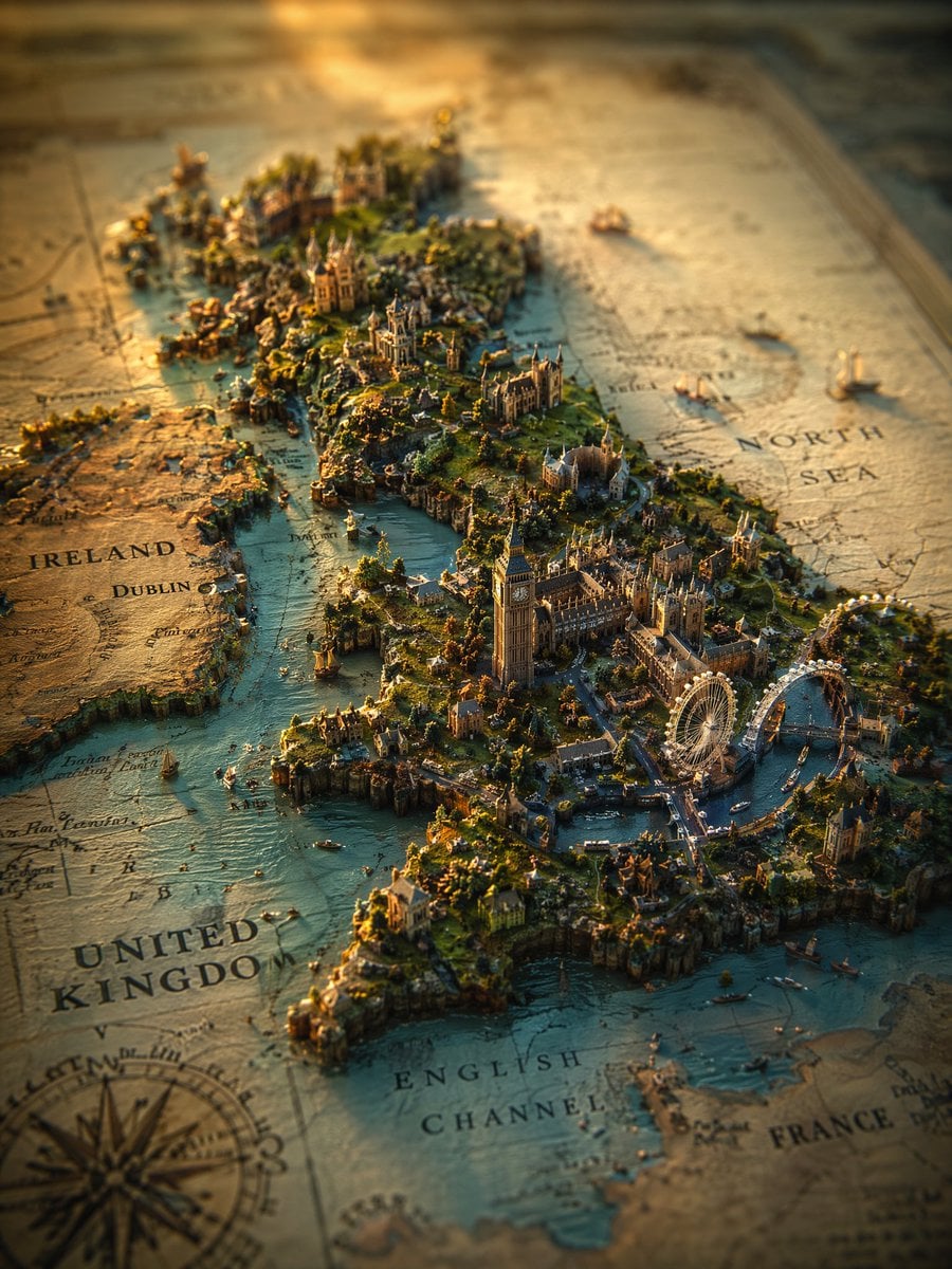 Luxury Atlas Poster Wallpaper — Cinematic Travel Phone Lock Screen (4K) | AI Wallpaper wallpaper