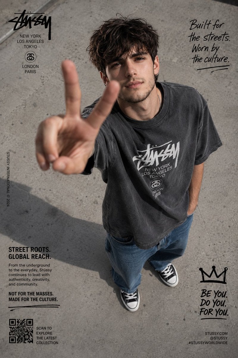 Streetwear Fashion Wallpaper — Ultra-Realistic Campaign Phone Download (4K) | AI Wallpaper wallpaper