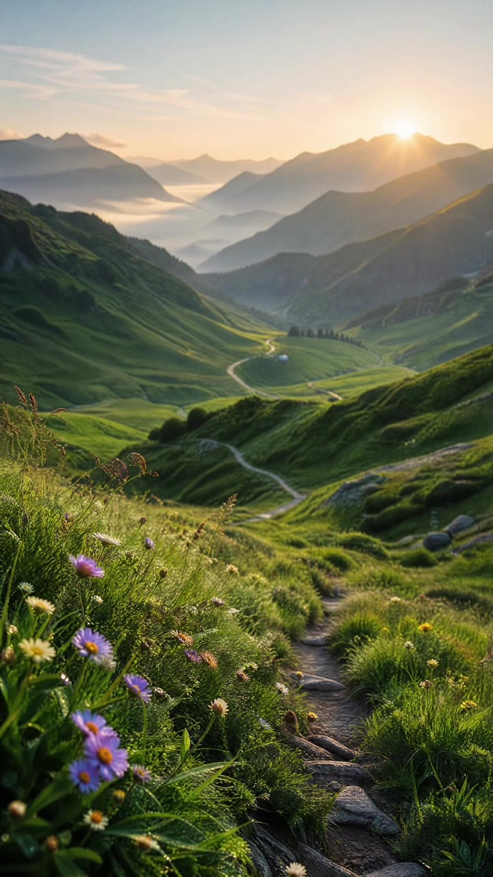 GPT Image 2 4K Depth-of-Field Landscape Wallpaper