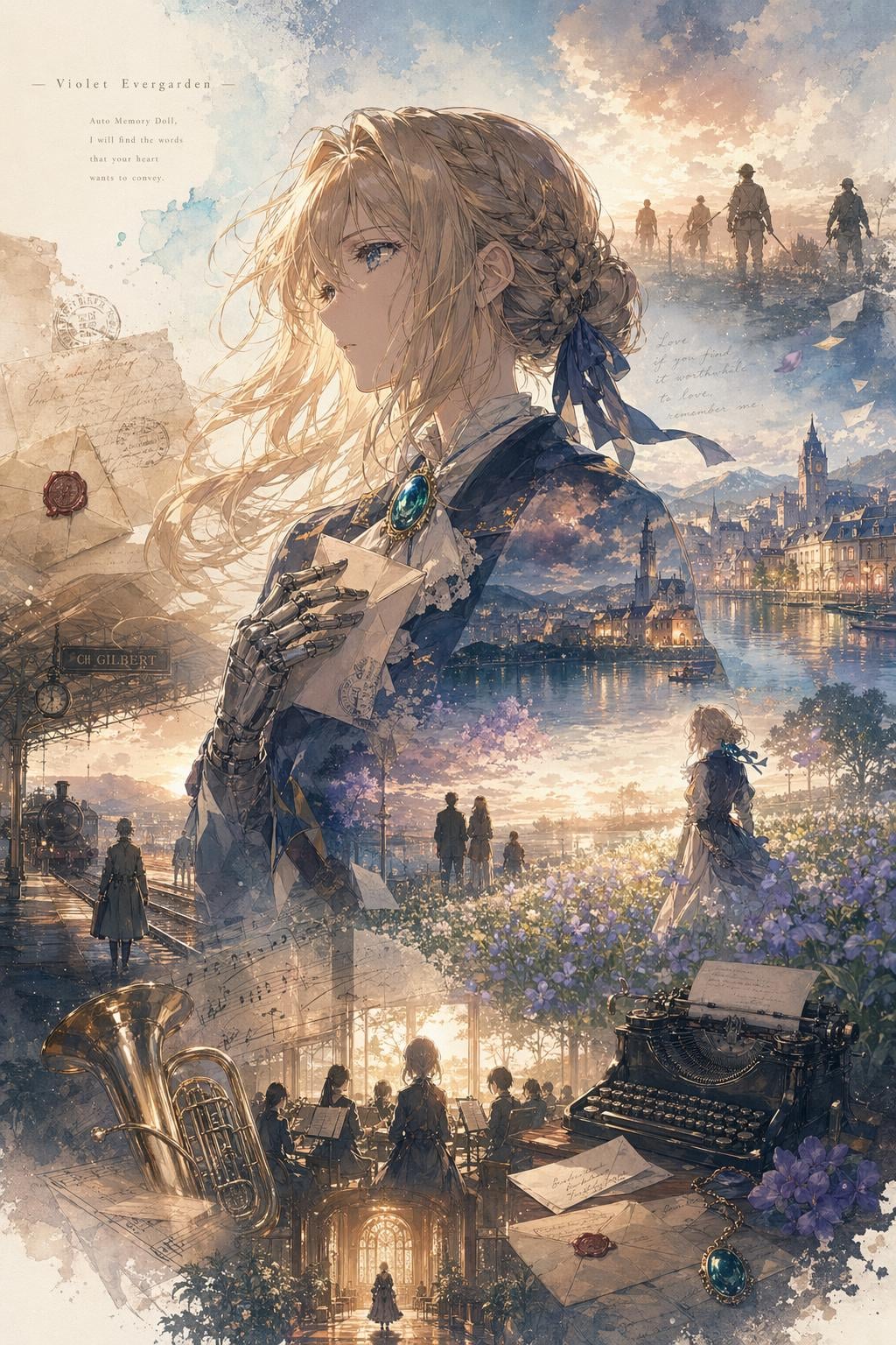 GPT Image 2 Anime Poster Wallpaper: Vertical Character Art