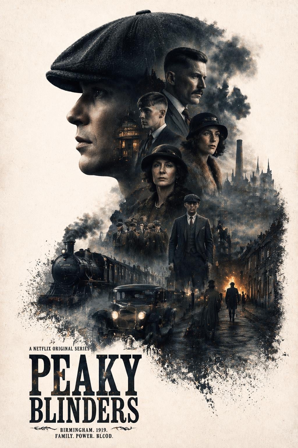Peaky Blinders Style Poster Wallpaper — GPT Image 2