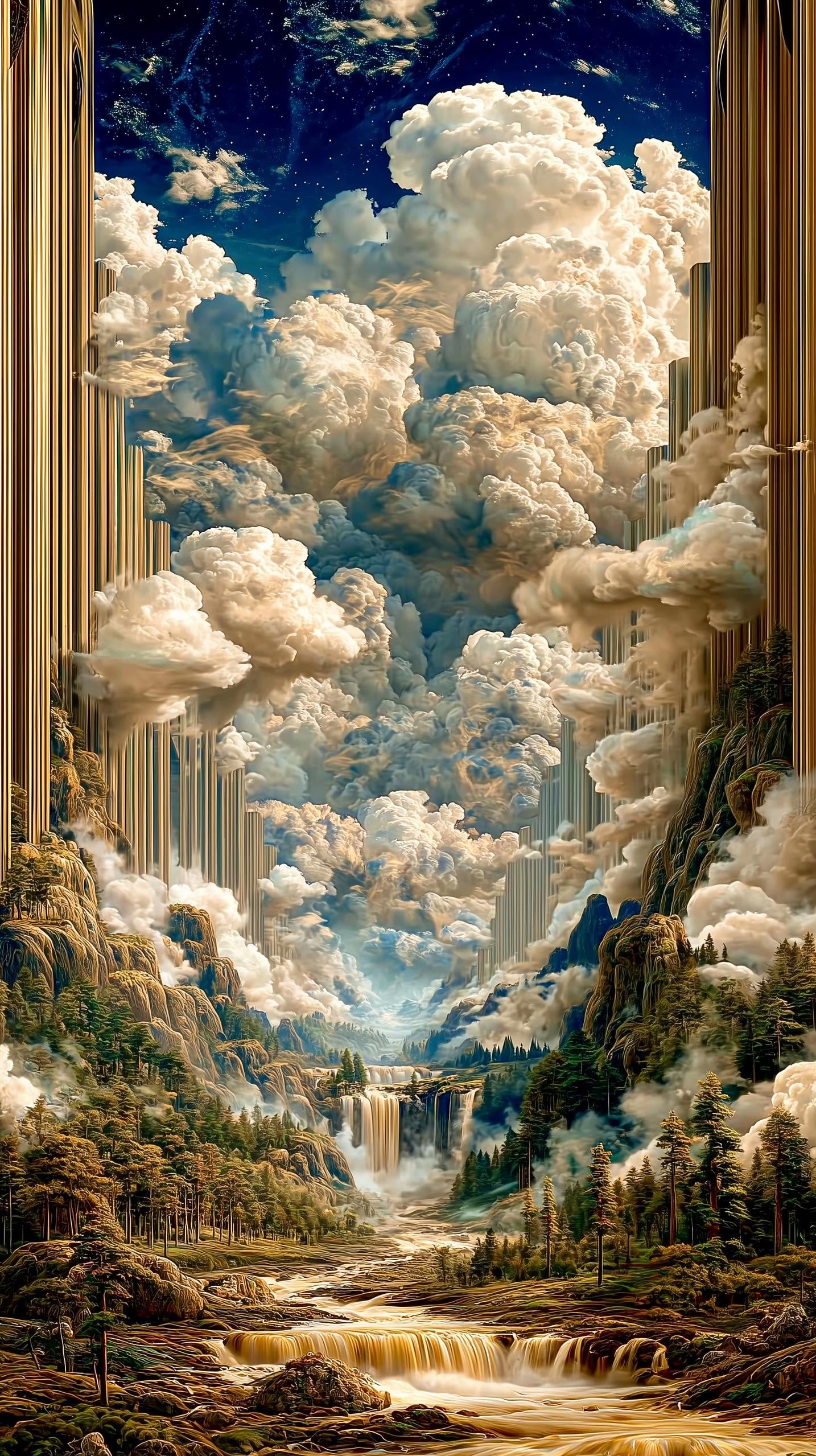 Space Sanctuary AI Wallpaper wallpaper